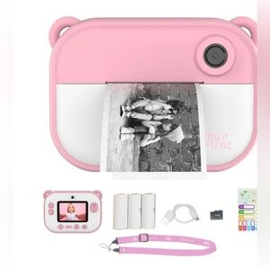 NWB myFirst Camera Insta 2 Kids Instant Print Camera, 12MP Photos, 1080P Video.